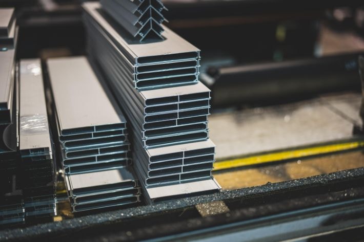 Industrial warehouse steel products